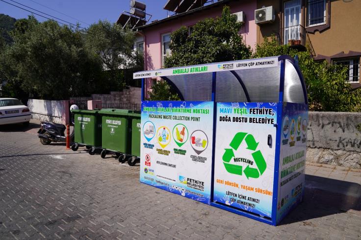 Ambalaj Atığı Biriktirme Konteynerlerinin yenileri eklendi