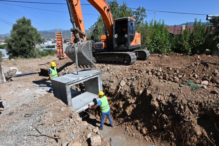 Karapınar Mevkii’nde Altyapı Çalışmaları Sürüyor