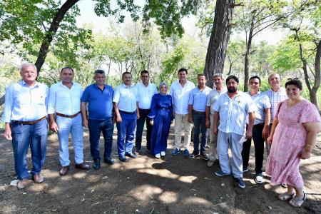 Başkan Karaca, muhtarlarla bir araya geldi