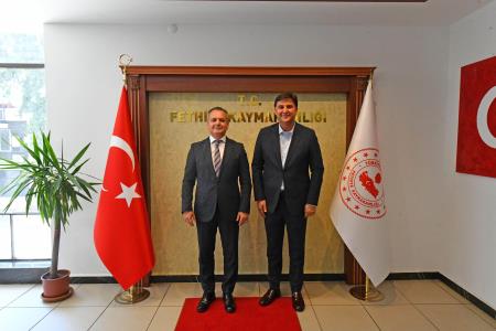 Başkan Karaca’dan Kaymakam Akkaya’ya ziyaret 